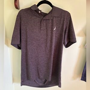 Nautica Men's Polo Shirt - Charcoal